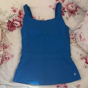 Lululemon Blue tank